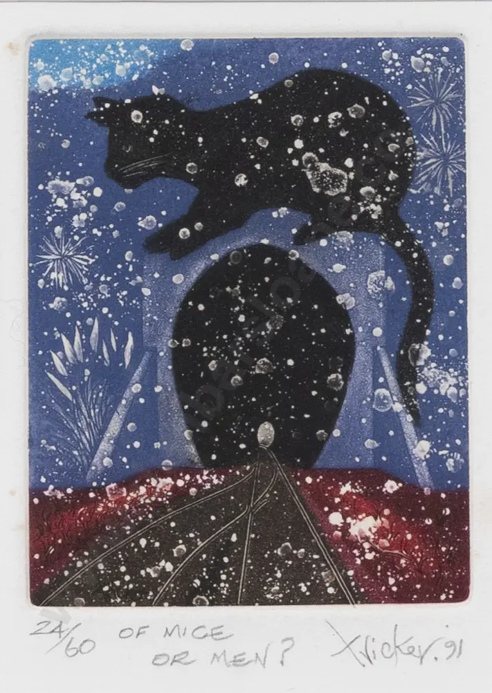Gary Tricker (1938 - 2021) - Of Mice or Men Image 1++