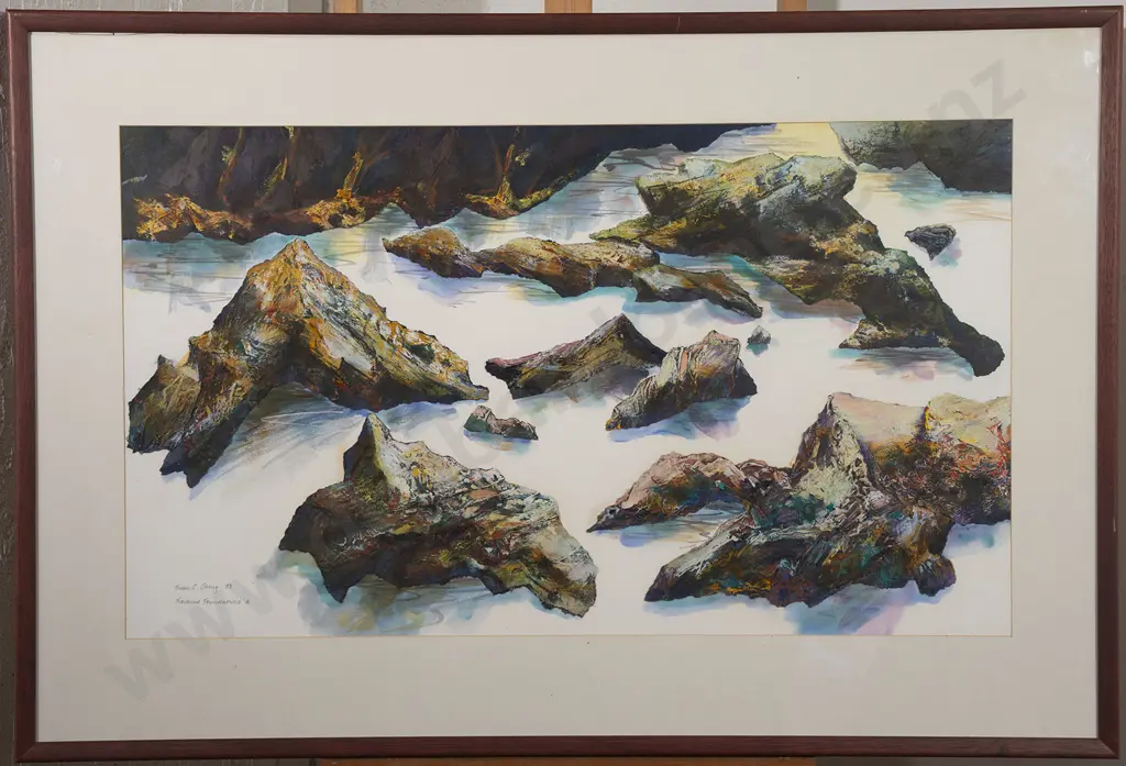 Brian Strong (b 1945) - Fractured Foundations 4 Image 1++