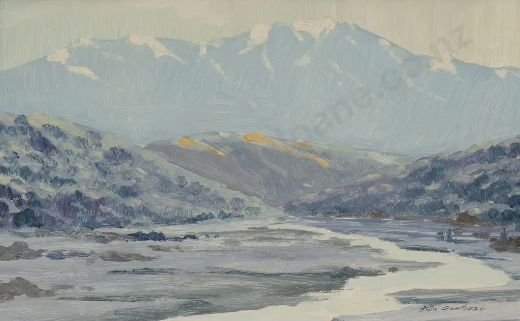 Aston Greathead (1921-2012) - South Island Landscape Image 1++