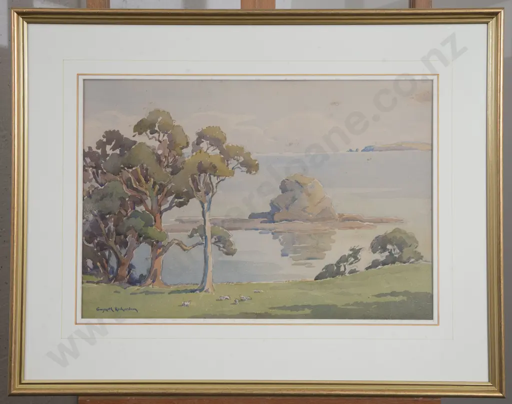 Gwyneth Richardson (1896 - 1980) - Coastal View Image 1++