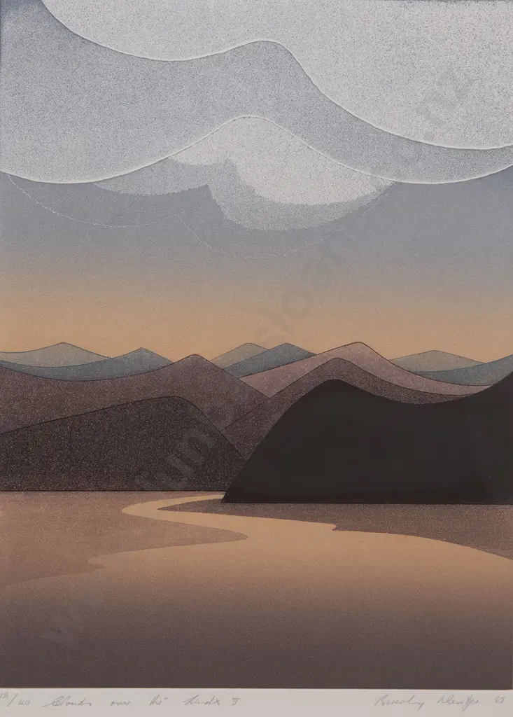 Beverley Neutze - Clouds Over The Lindis I Image 1++