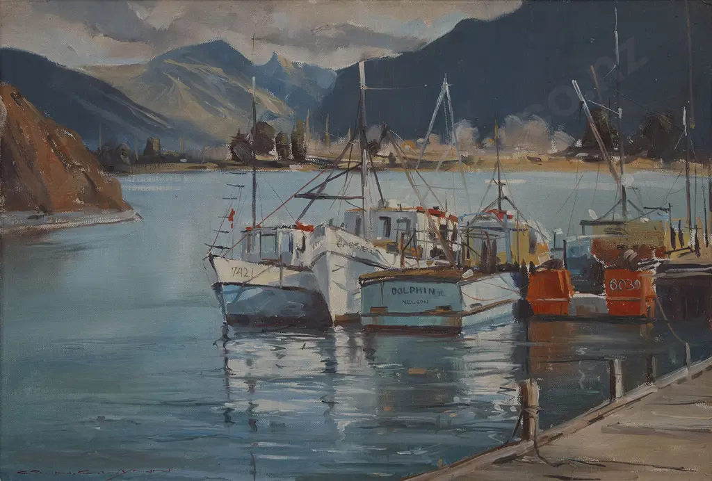 Colin Wynn - "Day Off" Fisherman's Wharf Takaka Image 1++