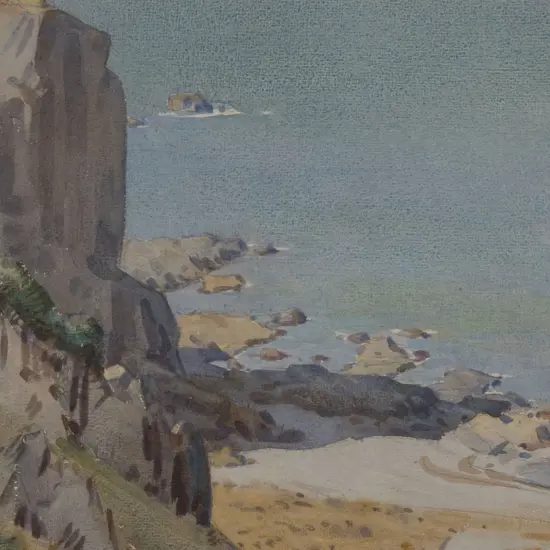 Nugent Welch (1881-1970) - Coastal Landscape