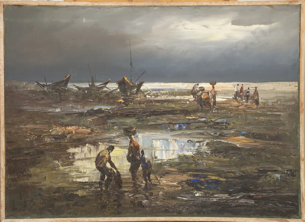 Enrico Zablan (b 1937) - Phillipines Coastal Scene Image 1++