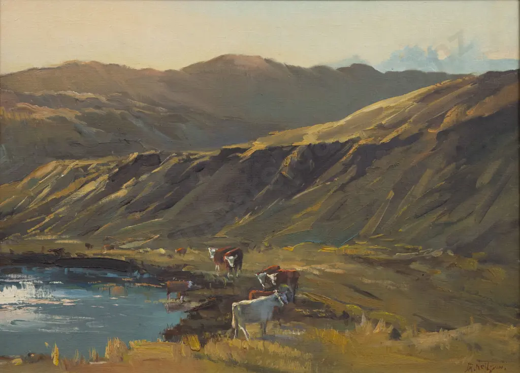 Don Neilson (1924 - 2003) - Herefords Wainuiorua Image 1++