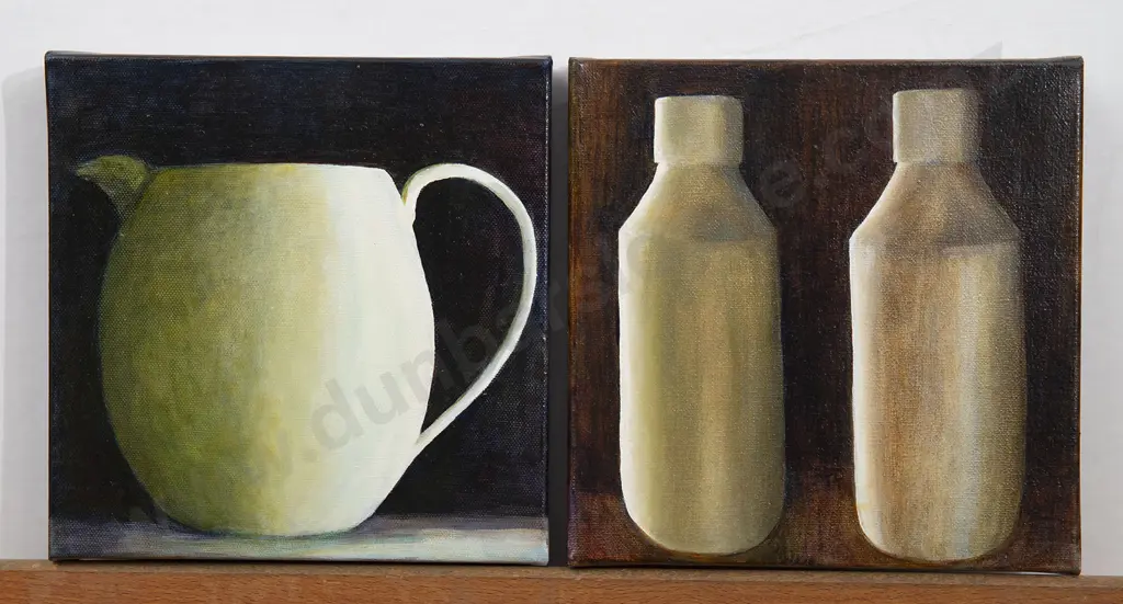 Elizabeth Berrigan - Shadowed Jug Green & Other Image 1++