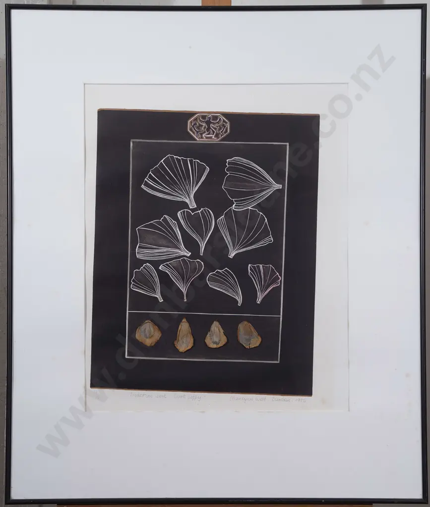 Marilynn Webb (1937 - 2021) - Protection Work Dark Poppy Image 1++