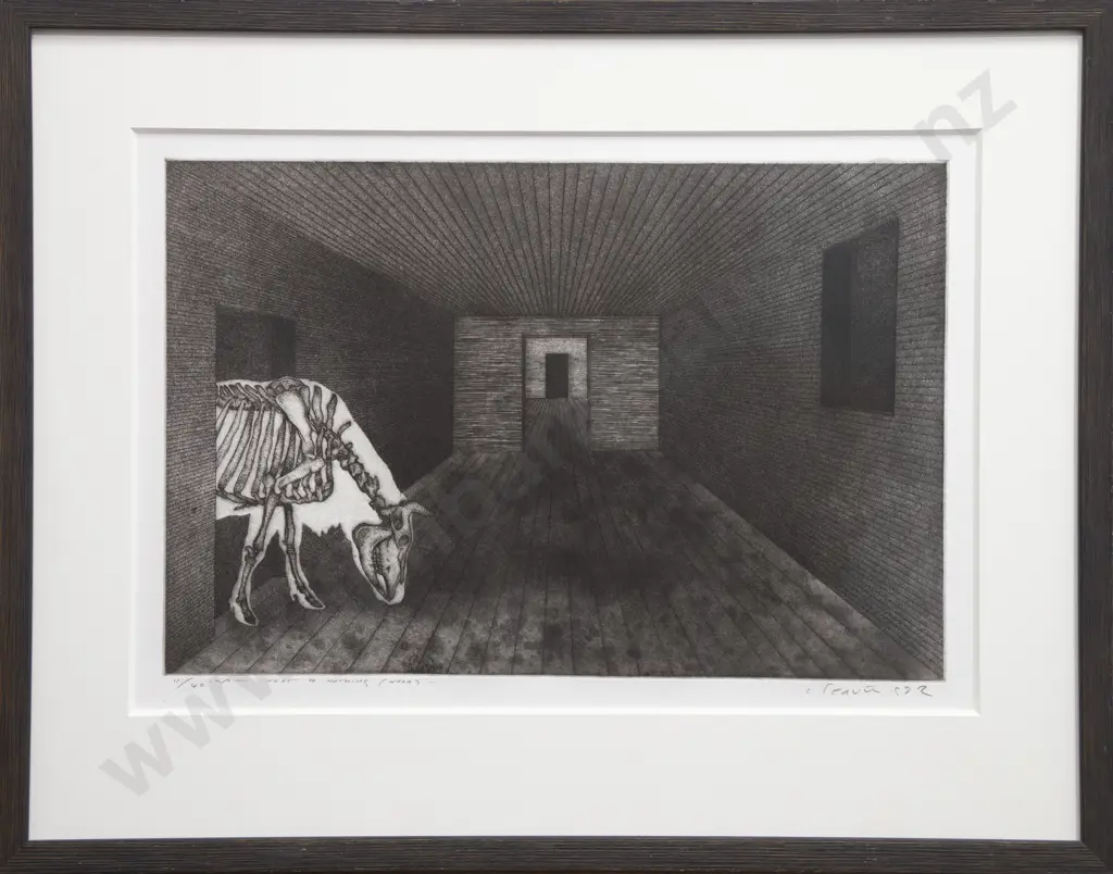 Barry Cleavin (b 1939)  - Next To Nothing (Nada) Image 1++