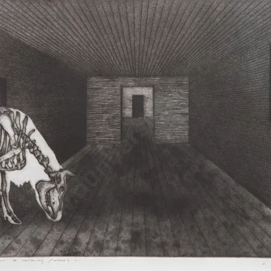 Barry Cleavin (b 1939)  - Next To Nothing (Nada)