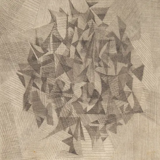 Barry Cleavin (b 1939)  - Gentle Suspension