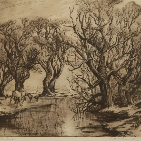 A H McLintock (1903 - 1968) - The Ford