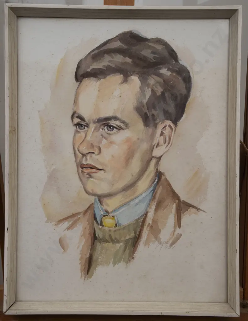 Rudi Gopas (1913 - 1982) - Portrait (a/f) Image 1++