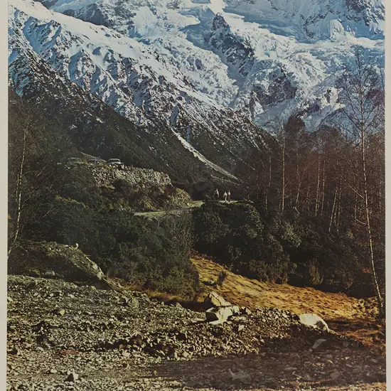 Mt Sefton  Mount Cook National Park Poster
