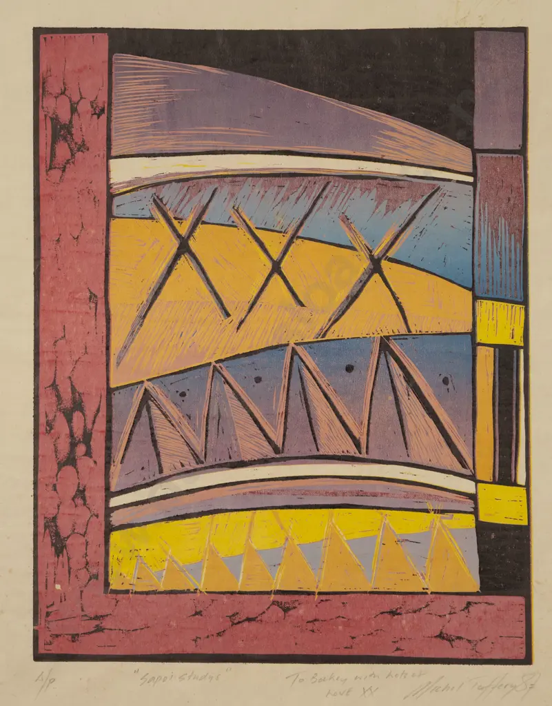 Michel Tuffery (b 1966) - Sapoi Studys (unframed) Image 1++