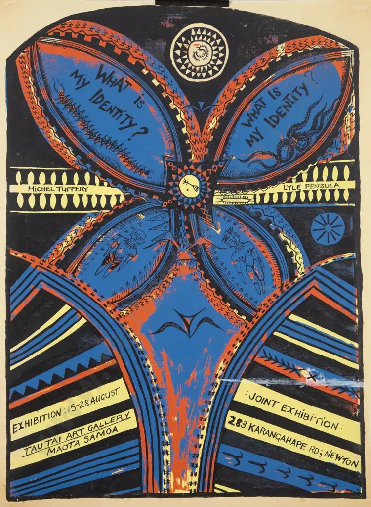 Michel Tuffery/ Lyle Penisula - What Is My Identity? Poster (unframed) Image 1++