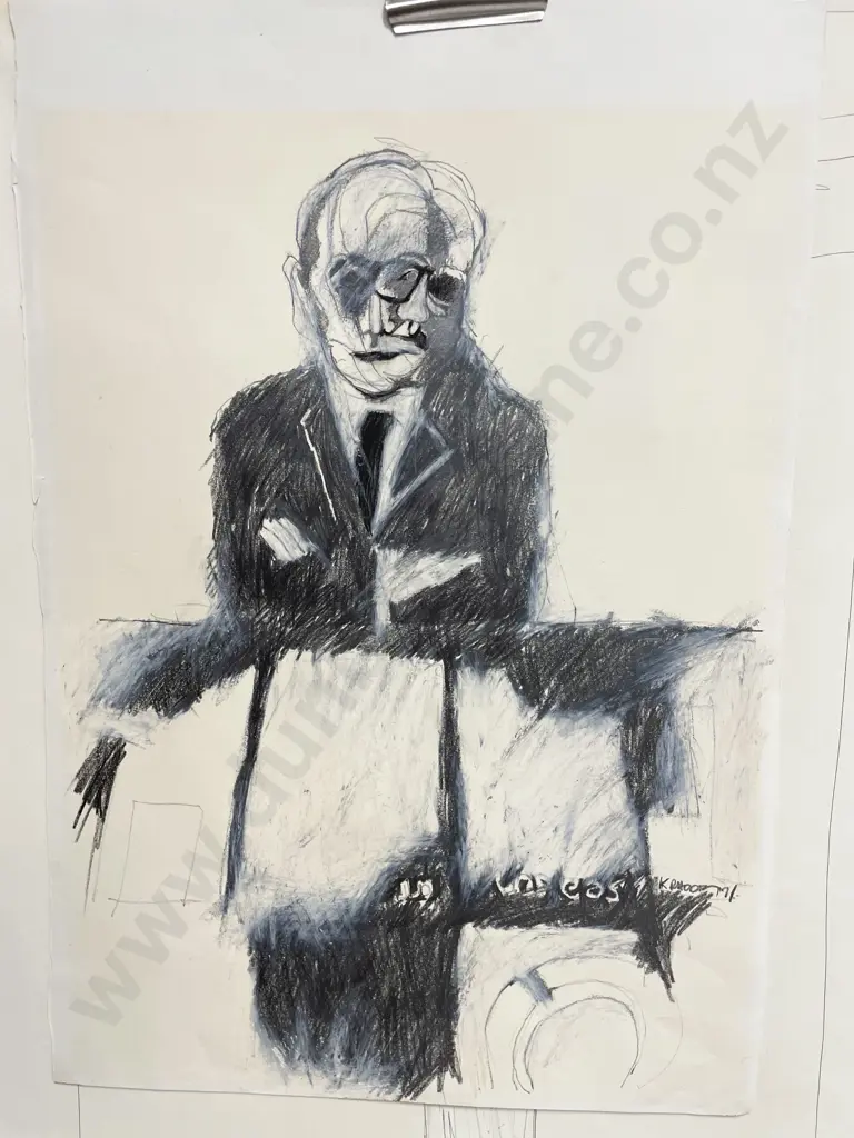 Warwick Reader - Two Pencil Drawings & Other (3) (unframed) Image 1++