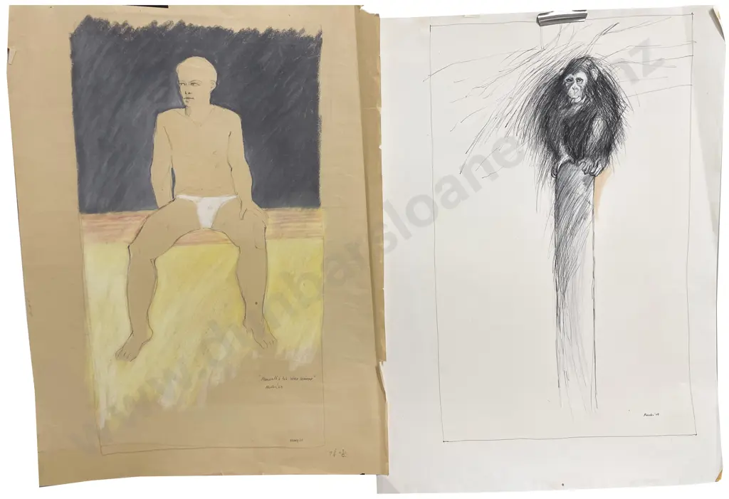 Warwick Reader - Two Pencil Drawings & Other (3) (unframed) Image 1++