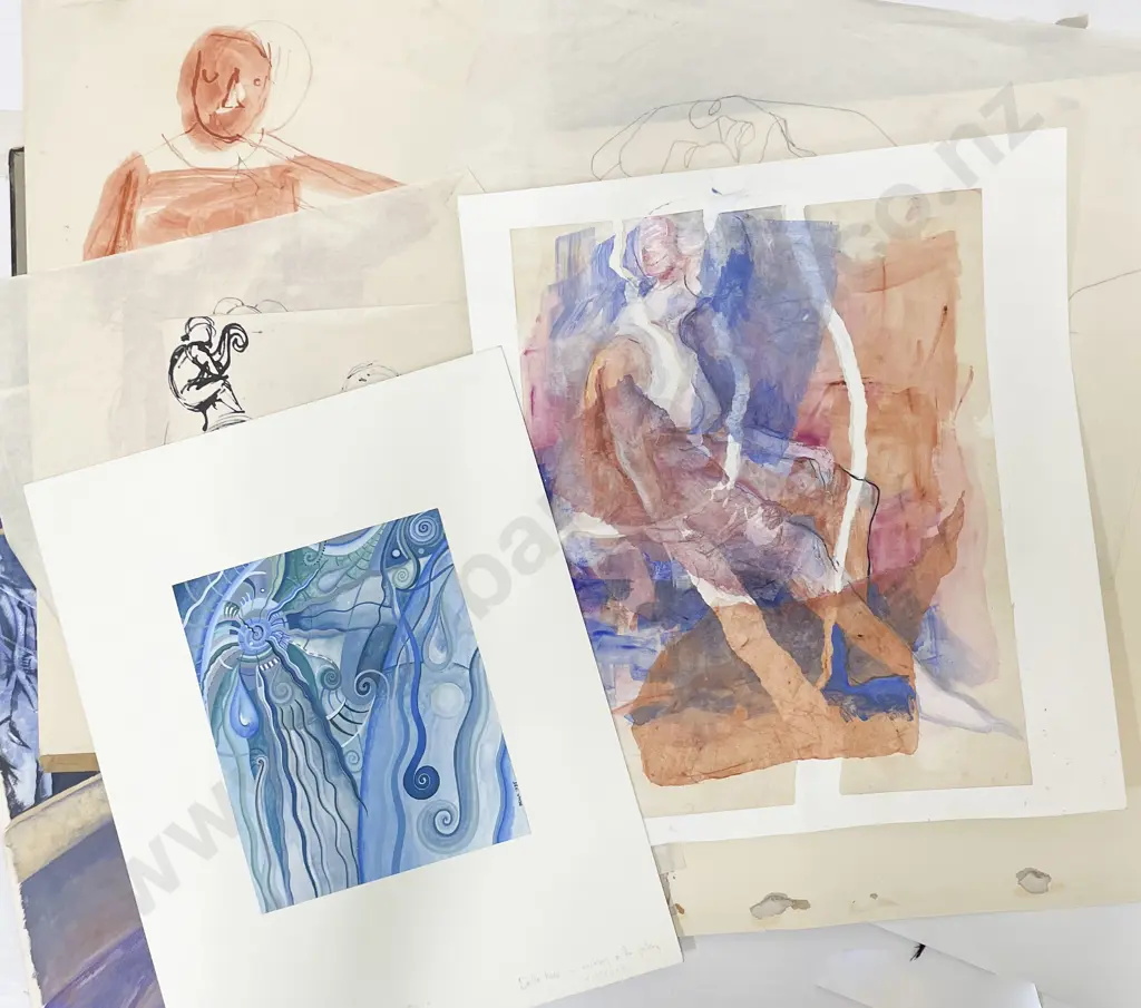 Collection Various Unframed Sketches Image 1++