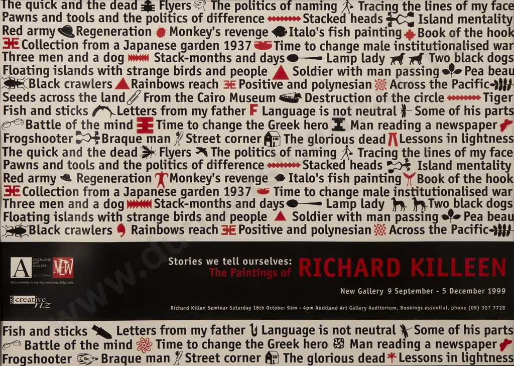 Richard Killeen (b 1946) - Exhibition Poster Image 1++