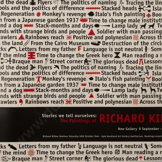 Richard Killeen (b 1946) - Exhibition Poster