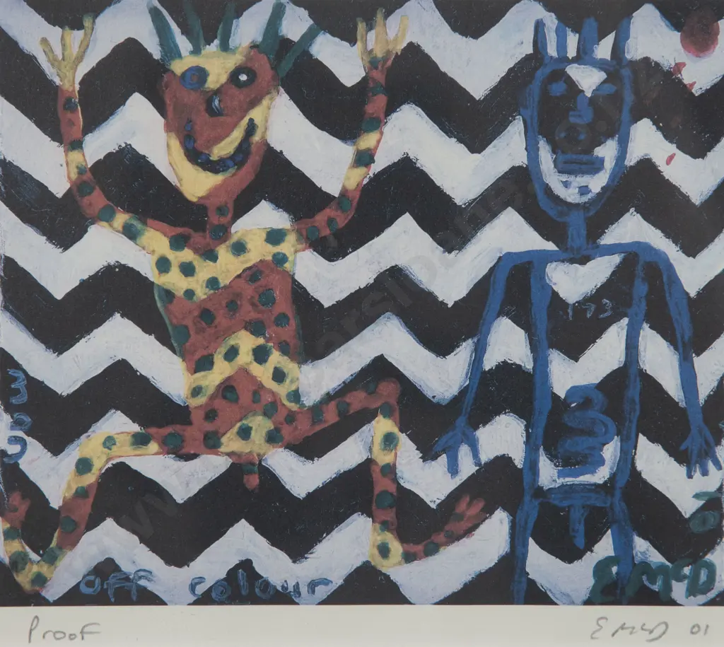 Ewen McDougall (b 1948) - Man Off Colour Image 1++