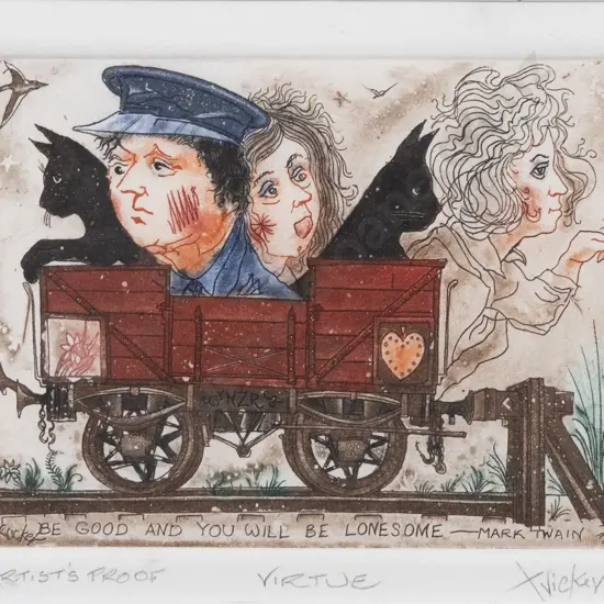 Gary Tricker (1938 - 2021) - Virtue