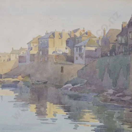 Gwyneth Richardson (1896 - 1980) - Newlyn Harbour Cornwall
