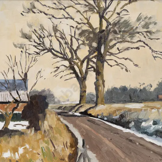 R B Watson (1911 - 2002) - Sussex in the Spring