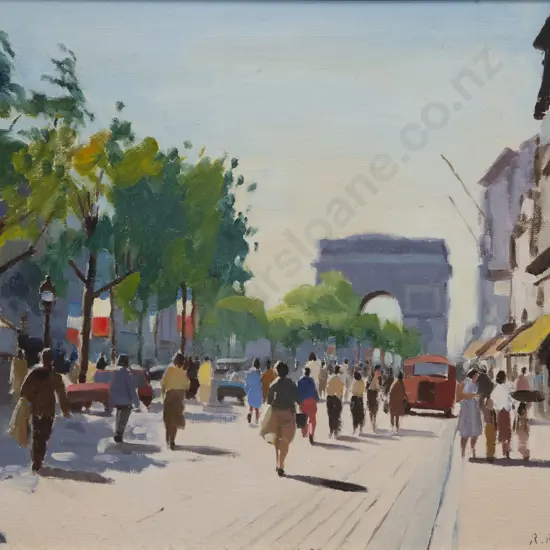 R B Watson (1911 - 2002) - Arc De Triomphe Paris