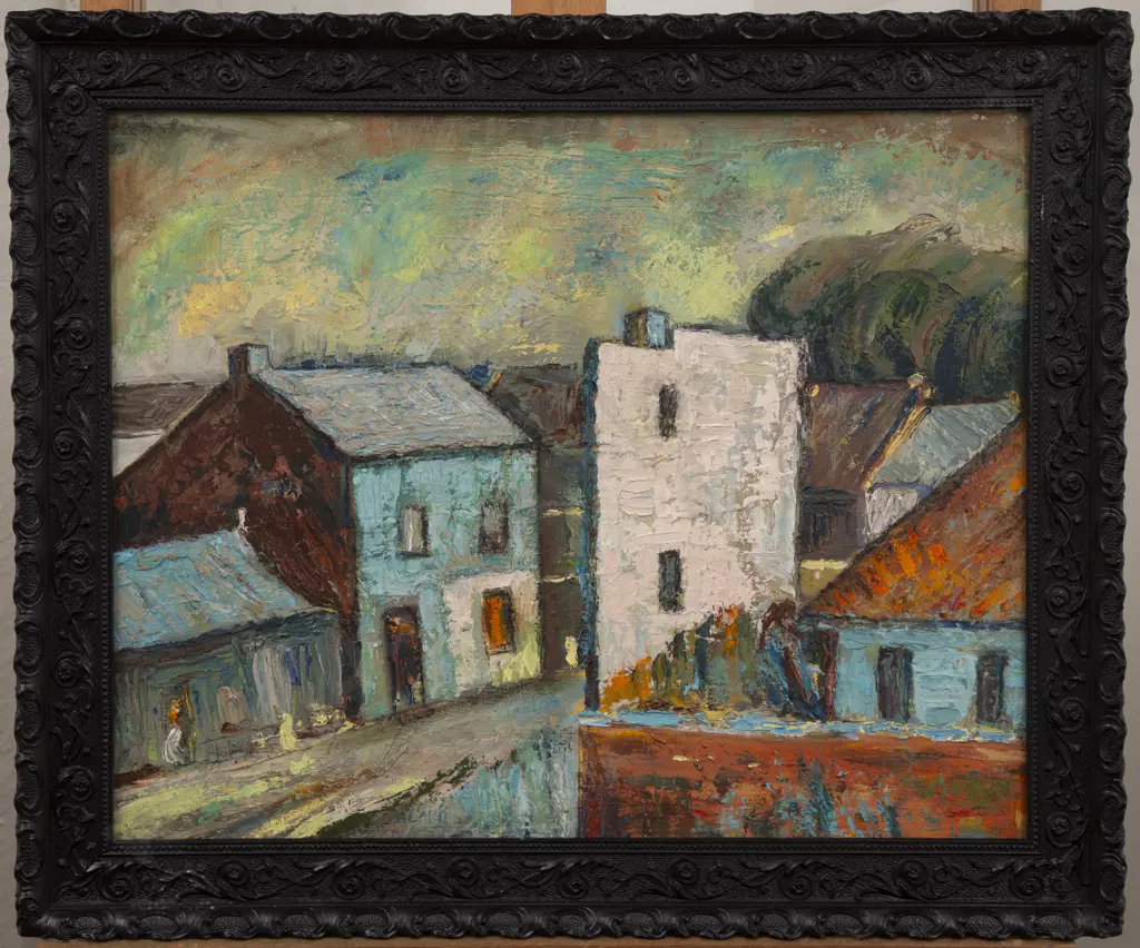 Unknown Artist - Village Street Image 1++
