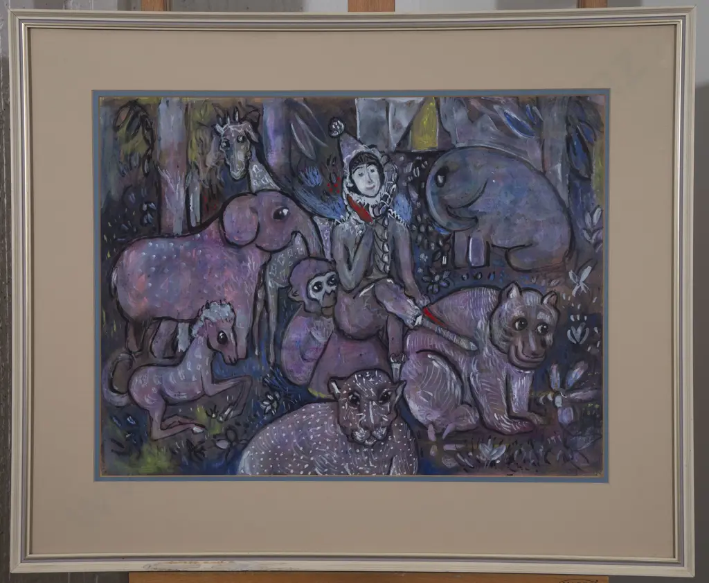 Ellinore Ginn (1915 - 1995) - Circus Group Image 1++