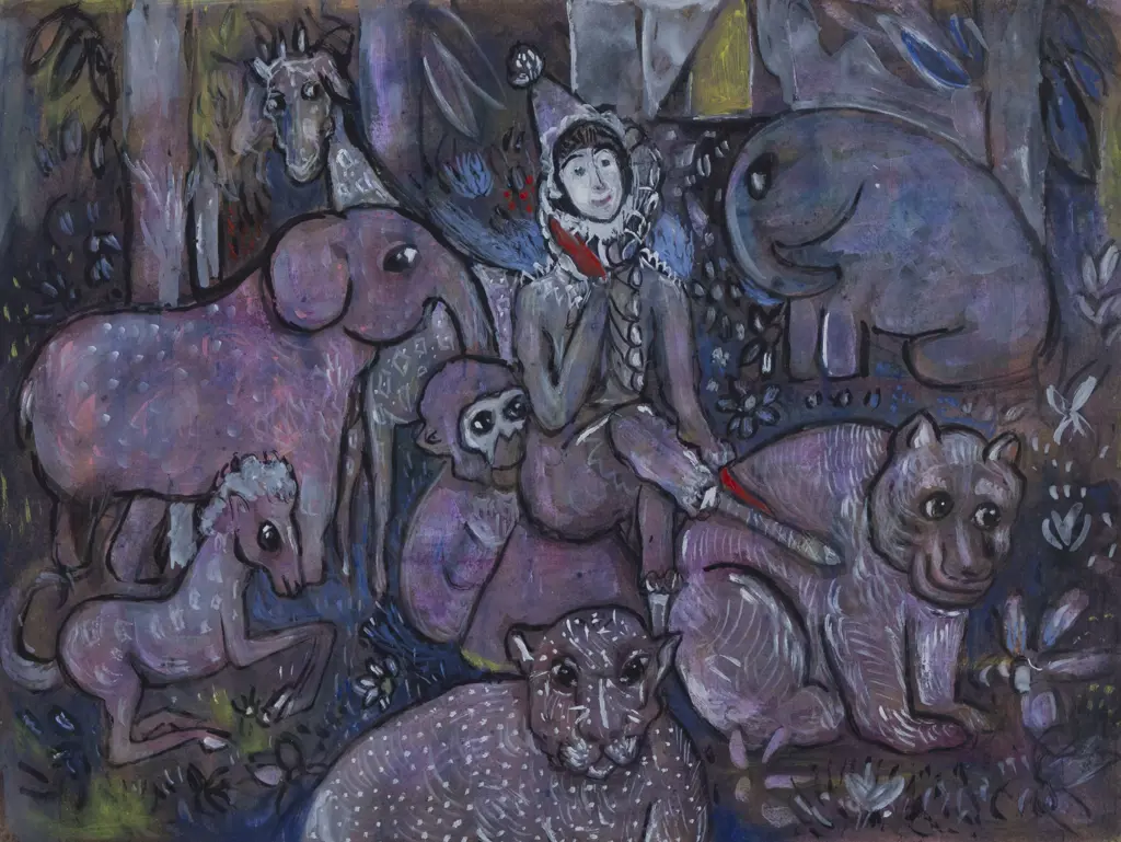 Ellinore Ginn (1915 - 1995) - Circus Group Image 1++