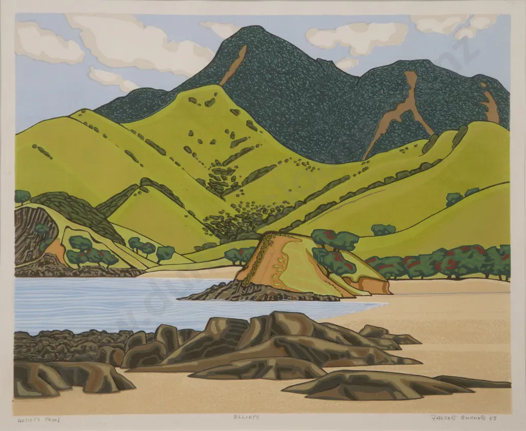 Fassett Burnett (b 1932) - Elliots Image 1++