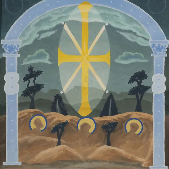 Peter Ireland (b1947) - Icon (Transfiguration)