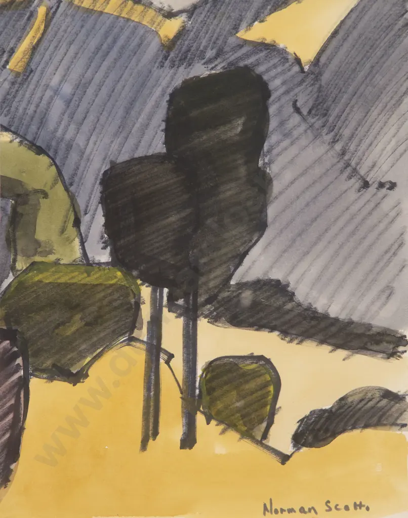 Norman Scott (1931 - 1978) - Tree Study Image 1++