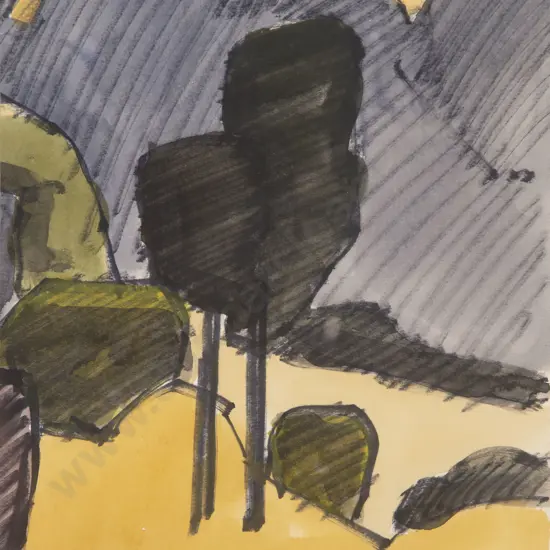 Norman Scott (1931 - 1978) - Tree Study