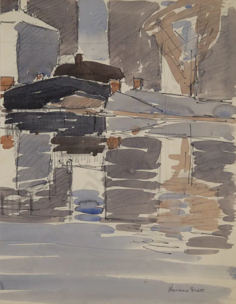 Norman Scott (1931 - 1978) - Reflections Image 1++