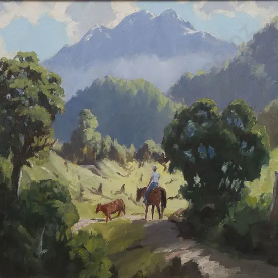 E B Lattey (1899 - 1986) - Koiterangi Wetland