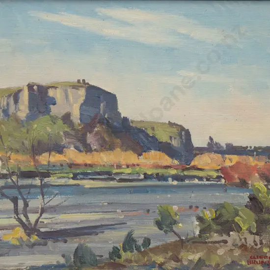 Clifford Brunsden (1907 - 1969) - Hanging Rock South Canterbury