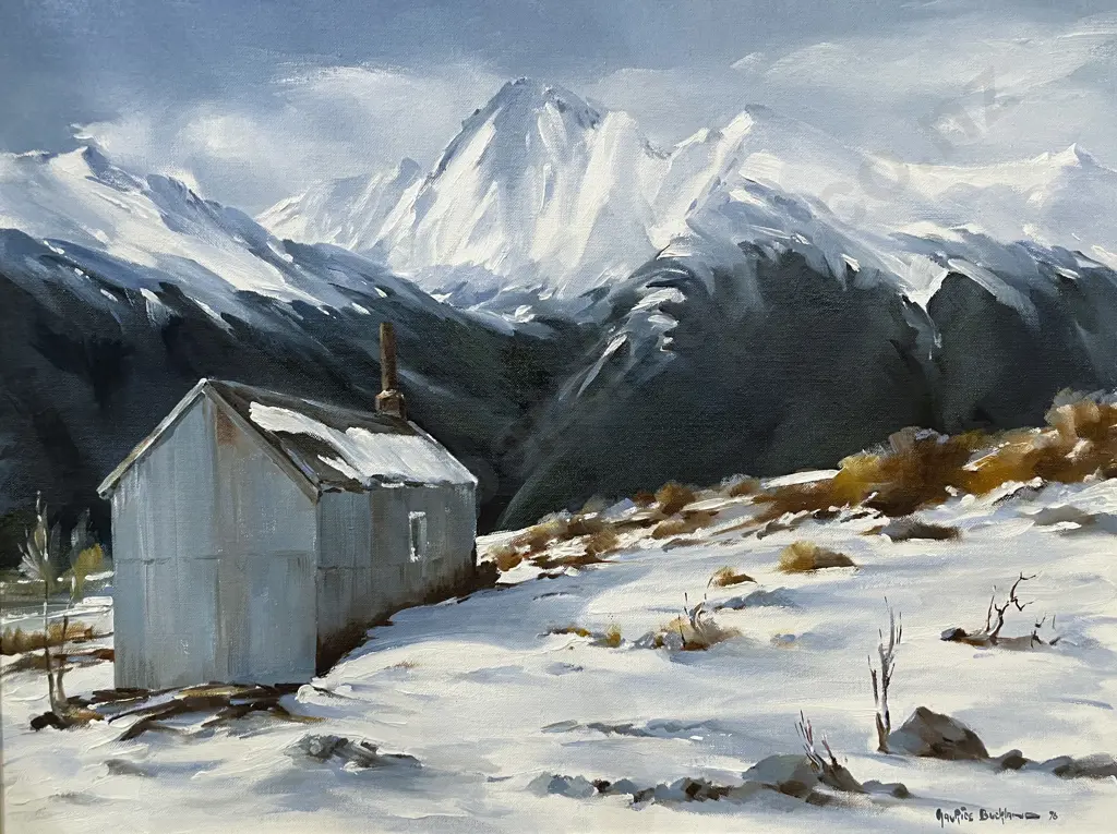 Maurice Buckland - Niger Hut Matukitki Valley Image 1++