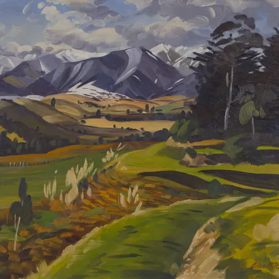 Allan Mitchell (1927 - 2015) - Paddock Road Ruahines