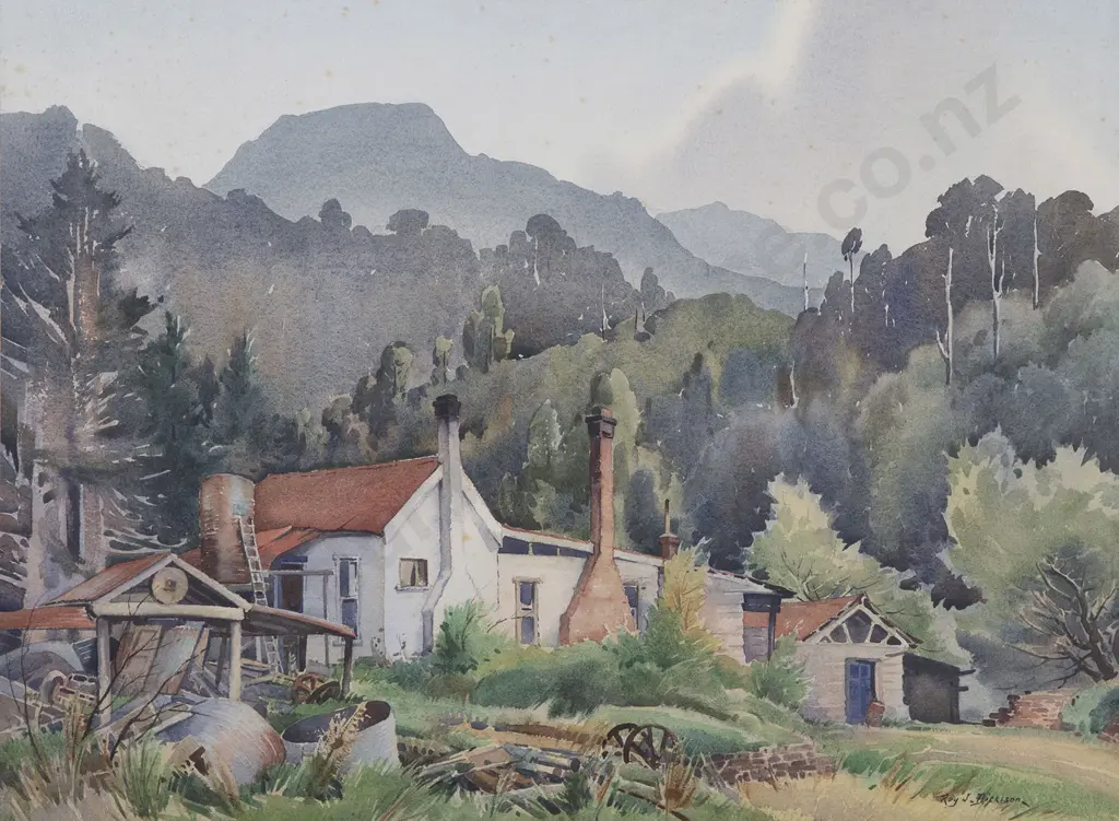 Roy Dickison (1923 - 2012) - The Bush Reclaims Her Own (Blackball) Image 1++