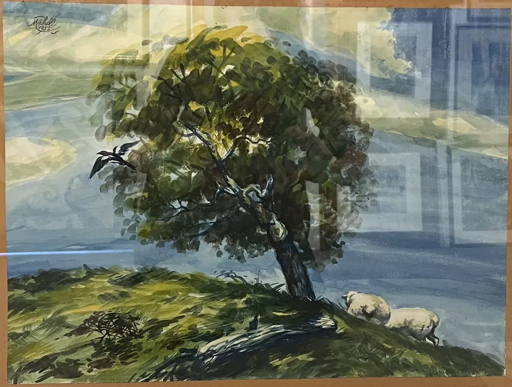Leonard Mitchell (1925 - 1980) - Pastoral Scene Image 1++