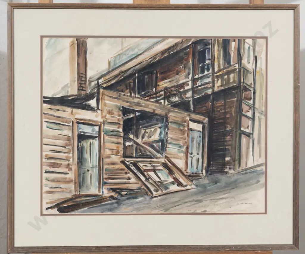Helen Brown (1917 - 86) - Architectural Study Image 1++