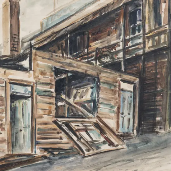 Helen Brown (1917 - 86) - Architectural Study