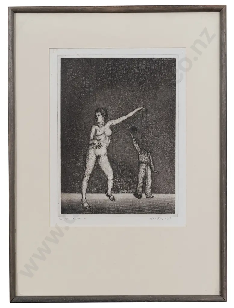 Barry Cleavin (b 1939)  - Puppet 2 Image 1++