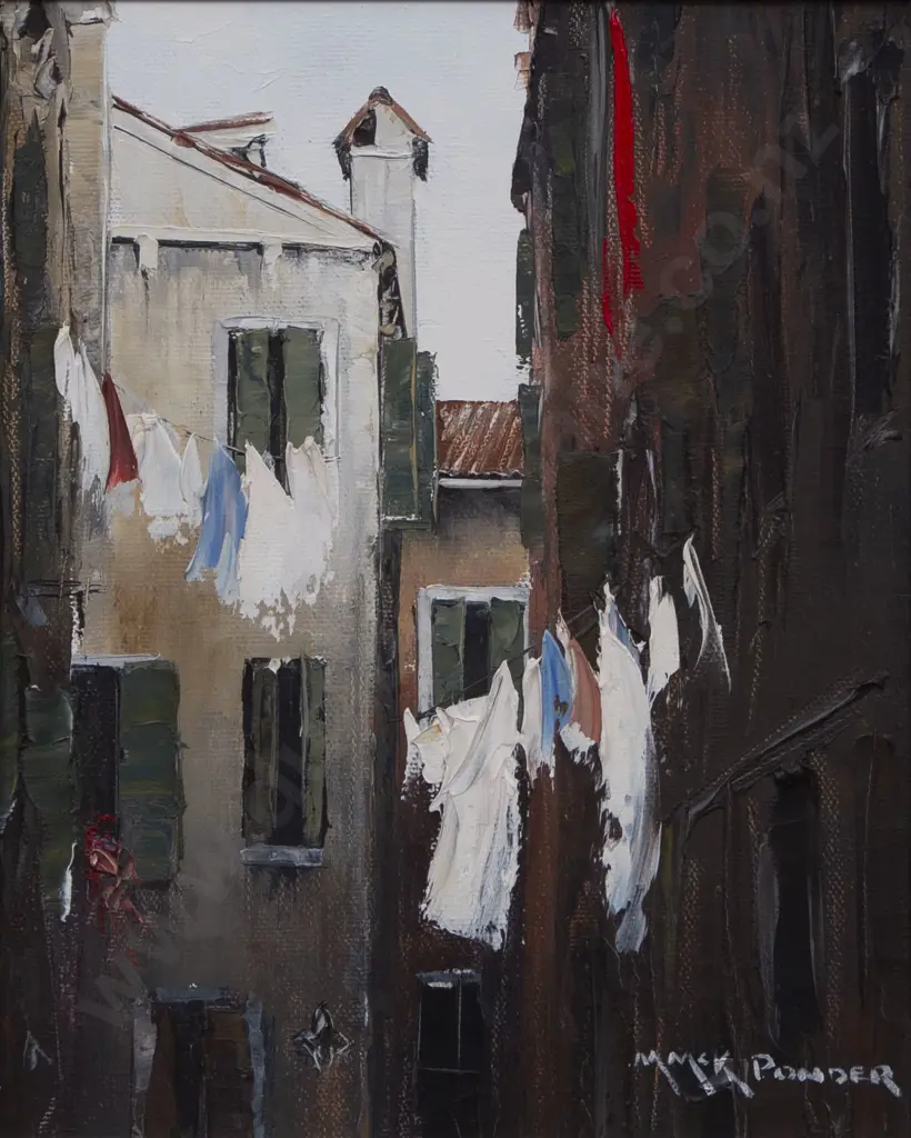 Michael Ponder (b 1943) - Early Morning Venice Image 1++