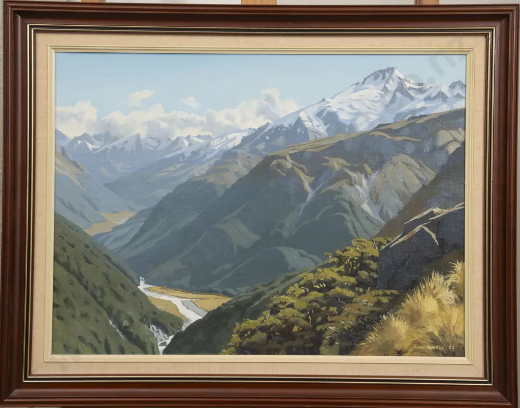 John Rundle (1933 - 2014) - Mt Ian & The Dart Valley Image 1++
