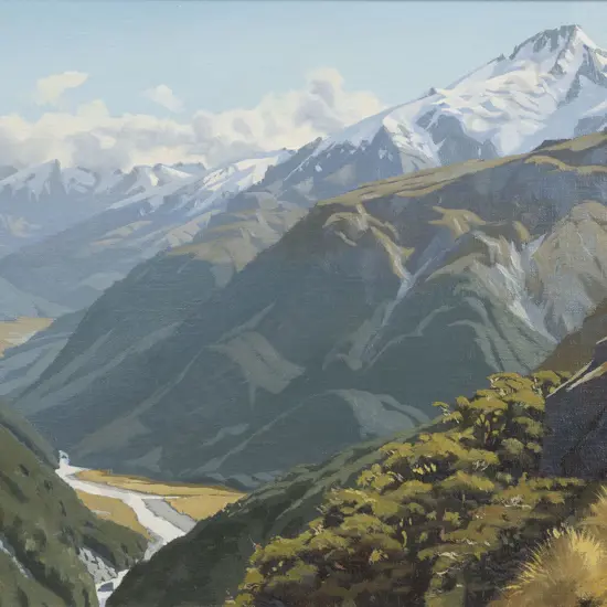 John Rundle (1933 - 2014) - Mt Ian & The Dart Valley