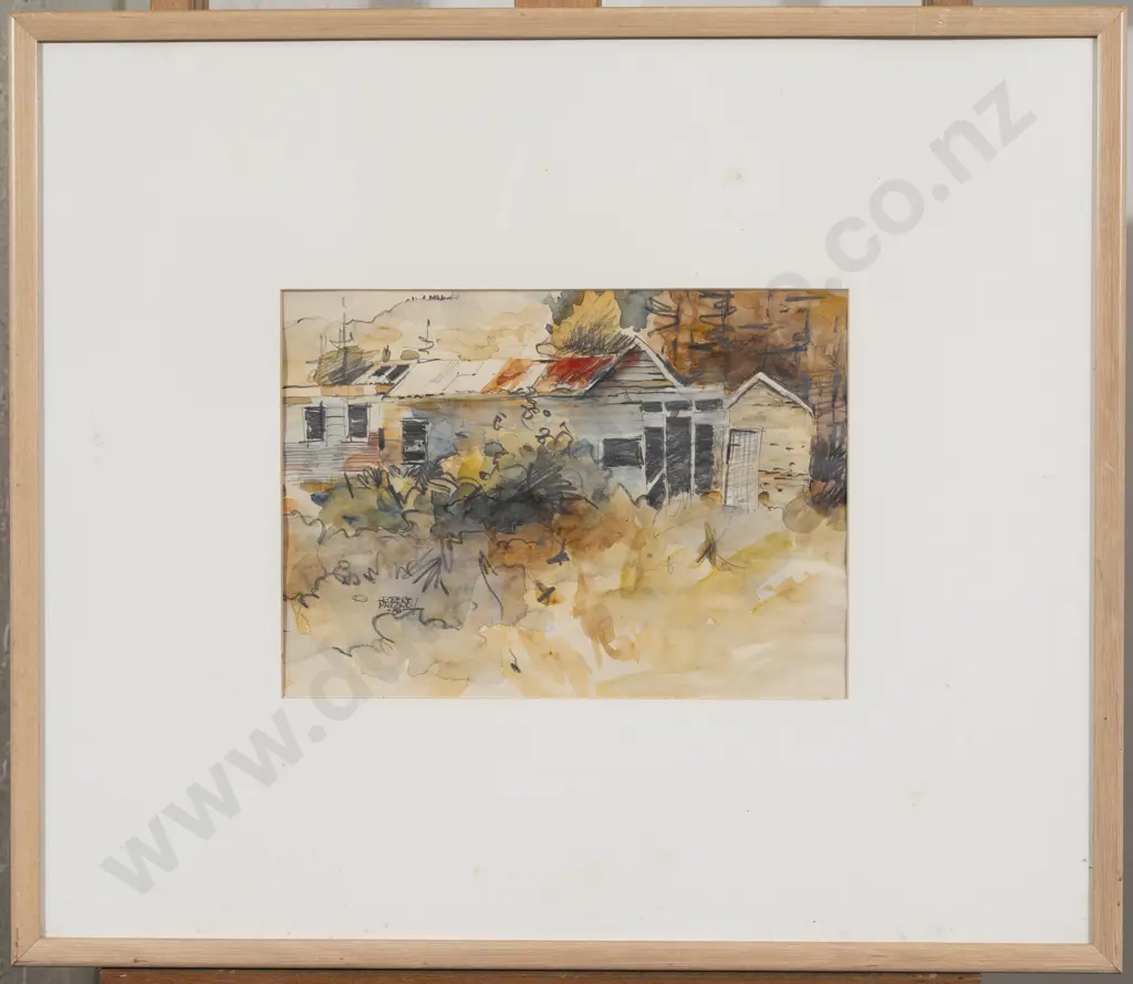 Robert McDowell (b 1937) - Shearing Shed Image 1++